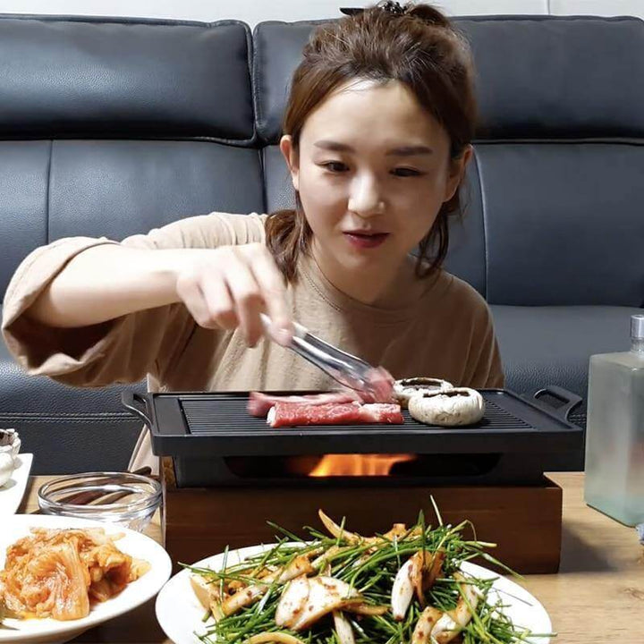 Smokeless Portable Japanese Non-Stick BBQ Grill | Kalsten