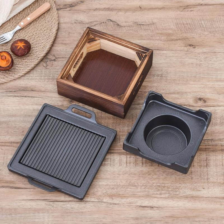 Smokeless Portable Japanese Non-Stick BBQ Grill | Kalsten