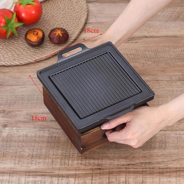 Smokeless Portable Japanese Non-Stick BBQ Grill | Kalsten