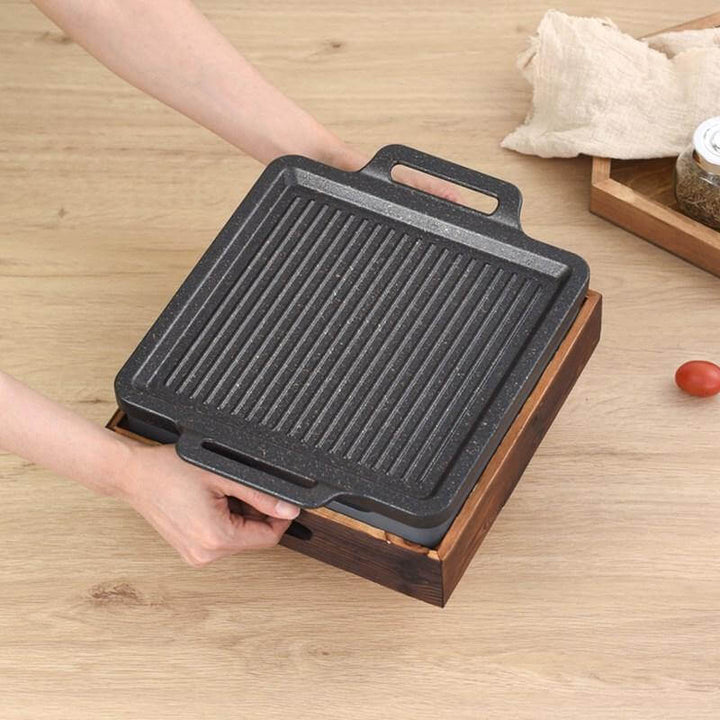 Smokeless Portable Japanese Non-Stick BBQ Grill | Kalsten