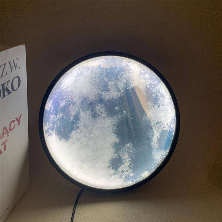Smart Modern Moon Mirror Wall Lamp | Kalsten