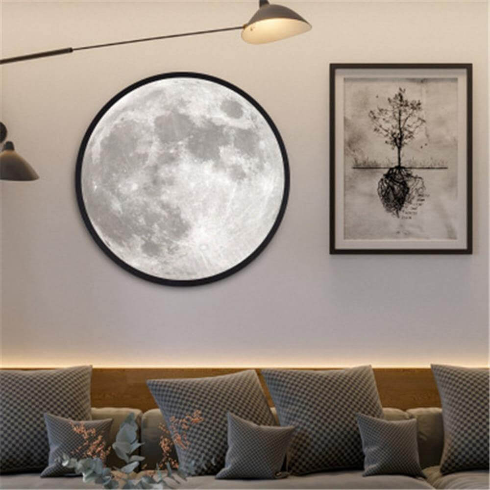 Smart Modern Moon Mirror Wall Lamp | Kalsten
