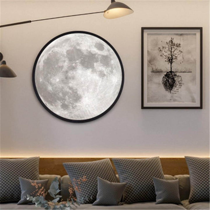 Smart Modern Moon Mirror Wall Lamp | Kalsten