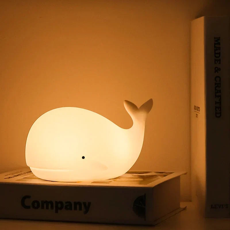 GlowWhale Night Lamp - Magical Color Party for Children Kalsten