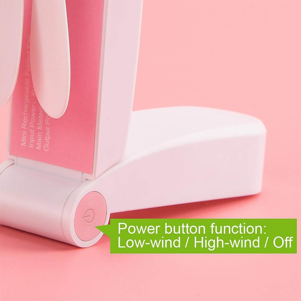 Rechargeable Portable Foldable Mini Fan | Kalsten