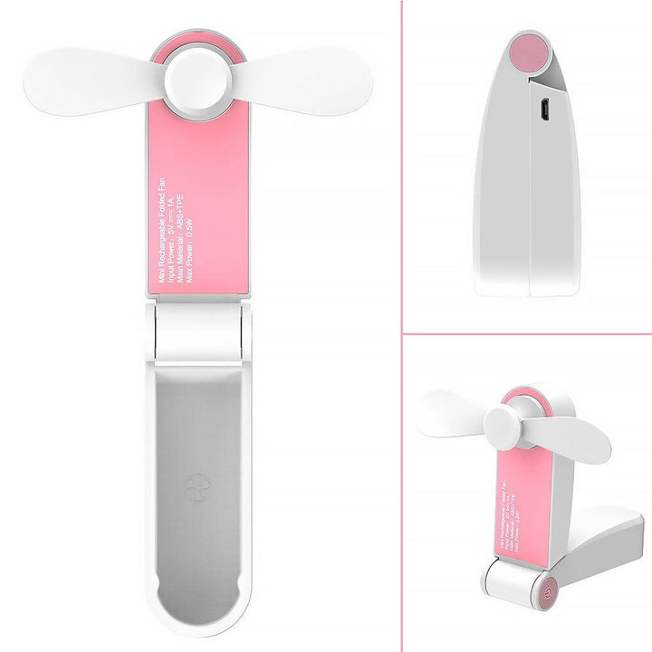Rechargeable Portable Foldable Mini Fan | Kalsten