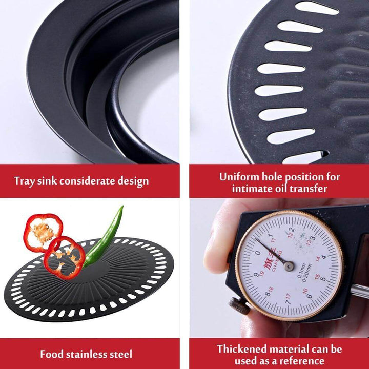 Kalsten | Korean Portable Non-stick BBQ Grill Pan