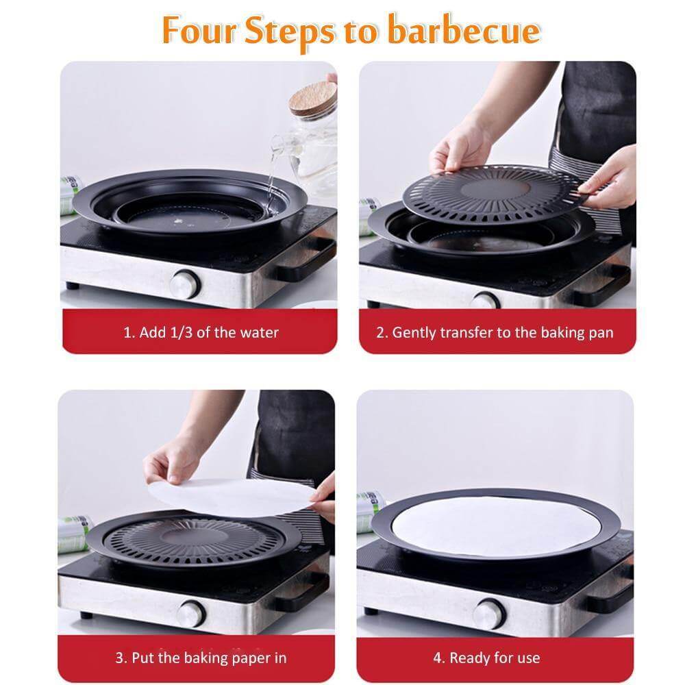 Kalsten | Korean Portable Non-stick BBQ Grill Pan