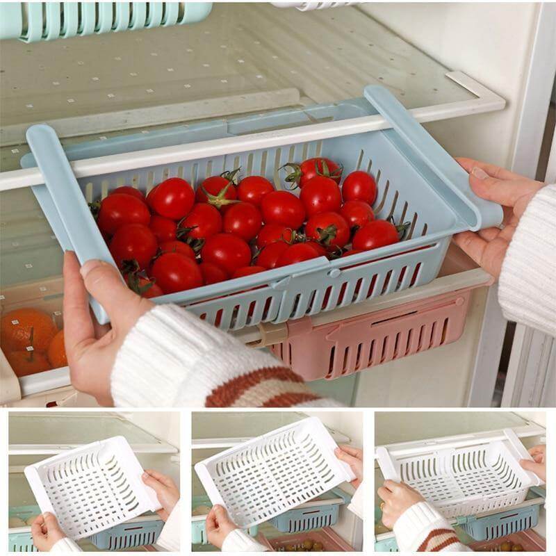 Kalsten | Adjustable Fridge Storage Drawer