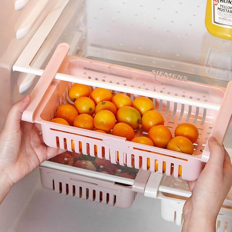 Kalsten | Adjustable Fridge Storage Drawer