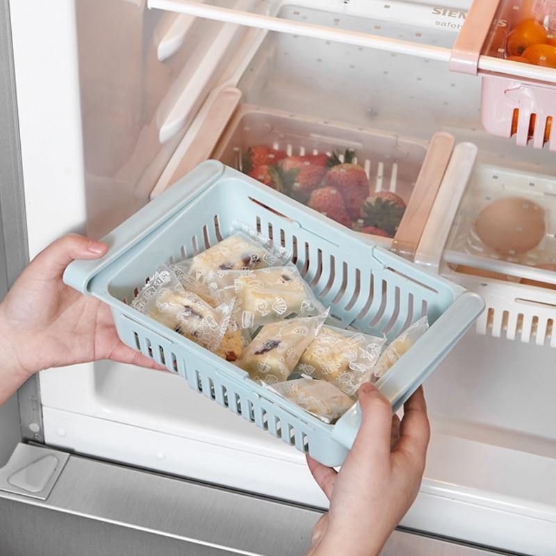 Kalsten | Adjustable Fridge Storage Drawer