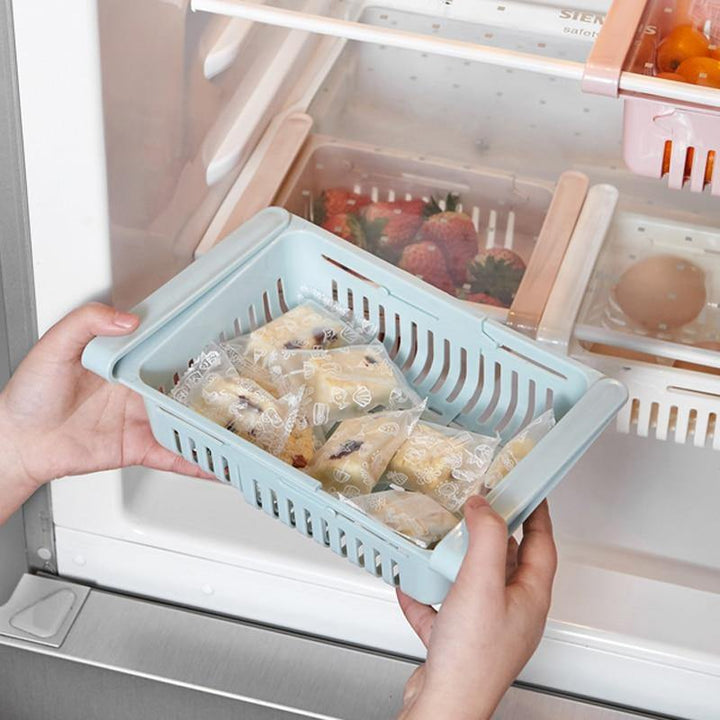 Kalsten | Adjustable Fridge Storage Drawer