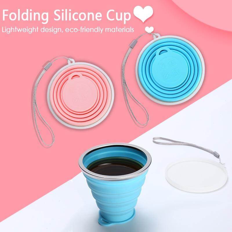 Foldable Easy Silicone Travel Mug | Kalsten
