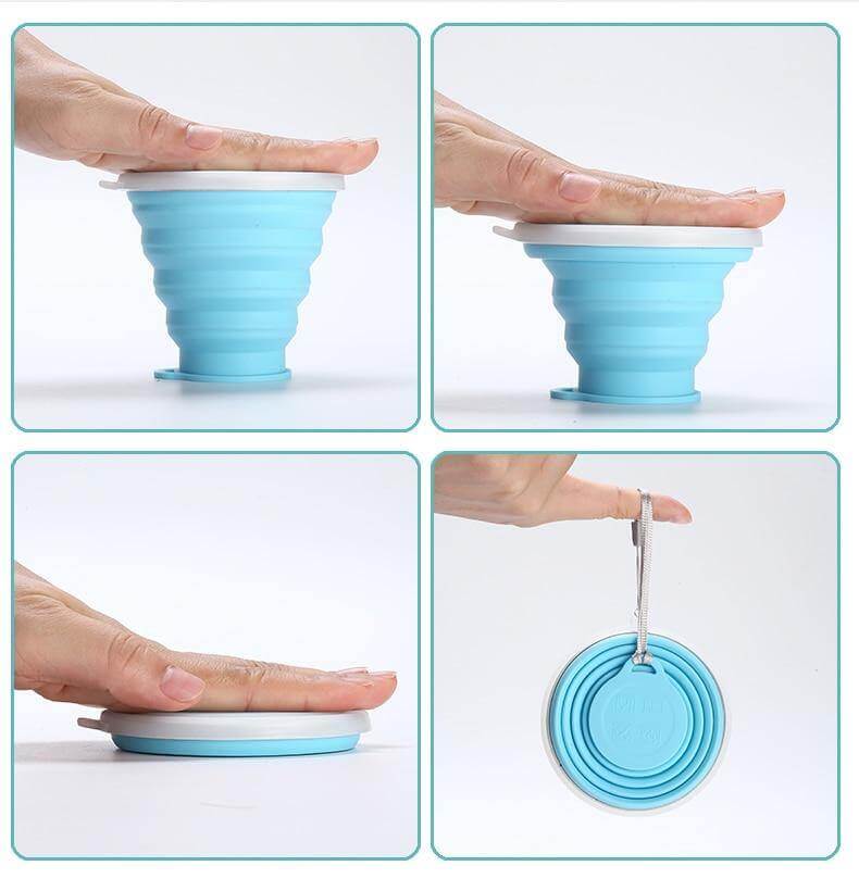 Foldable Easy Silicone Travel Mug | Kalsten