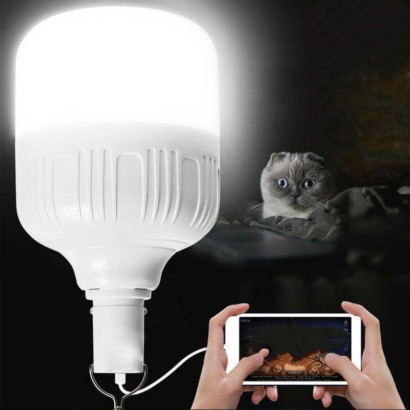 Outdoor USB Rechargeable LED Night Light Bulb | Kalsten