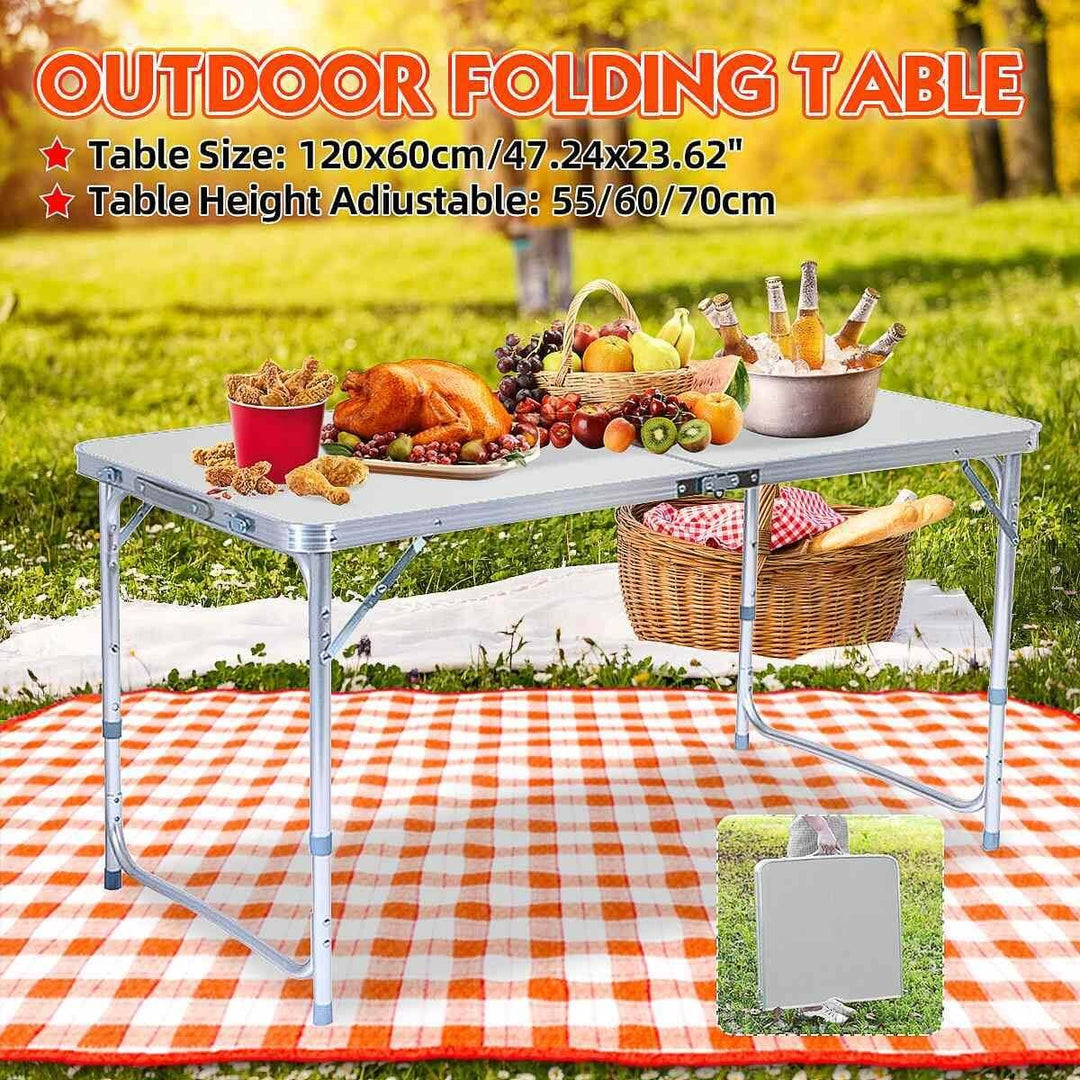 Outdoor Waterproof Adjustable Foldable Picnic Table Set | Kalsten