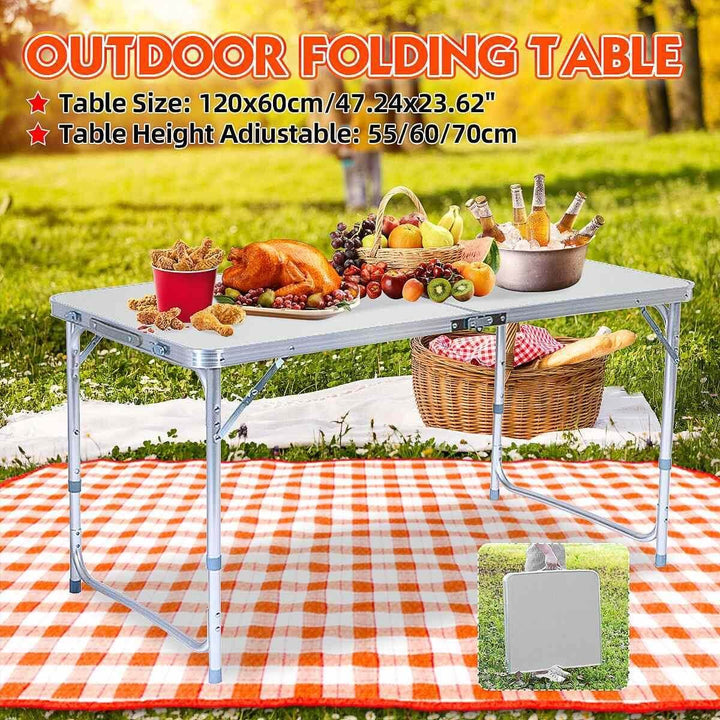 Outdoor Waterproof Adjustable Foldable Picnic Table Set | Kalsten