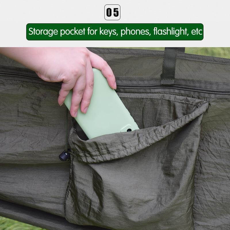 Portable Adventure Camping Outdoor Mosquito Net Hammock | Kalsten