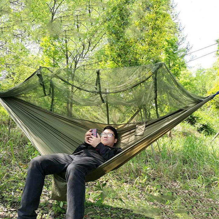Portable Adventure Camping Outdoor Mosquito Net Hammock | Kalsten