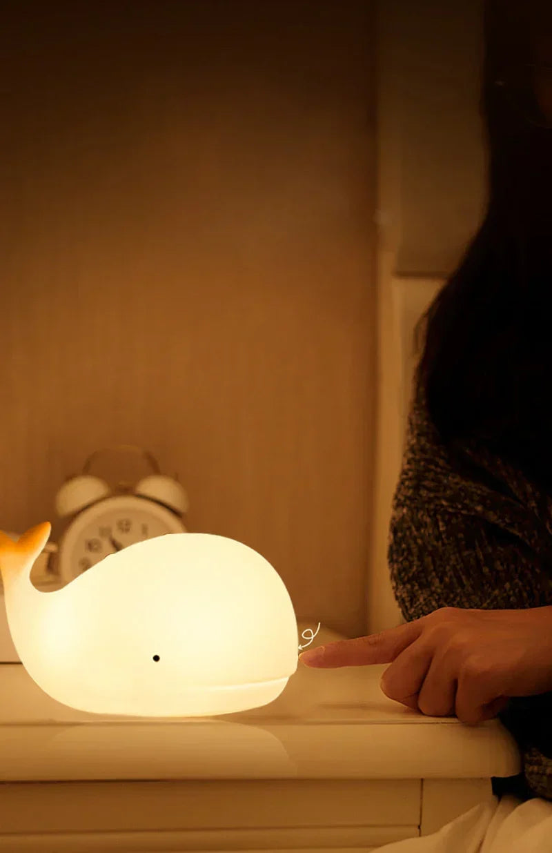 GlowWhale Night Lamp - Magical Color Party for Children Kalsten