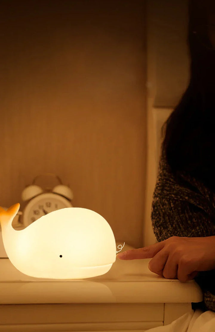Cute Whale Night Light with Color Change - GlowWhale | Kalsten