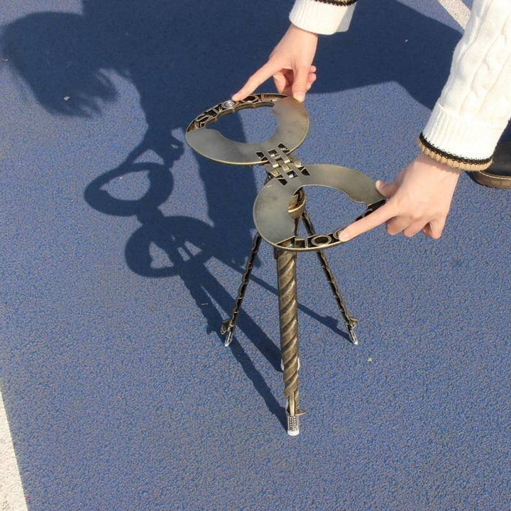 Outdoor Folding Two-in-one Walking Stick Stool | Kalsten
