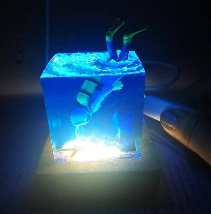 Ocean Scuba Diver Lamp | Kalsten