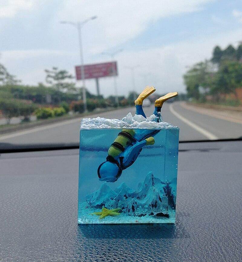 Ocean Scuba Diver Lamp | Kalsten