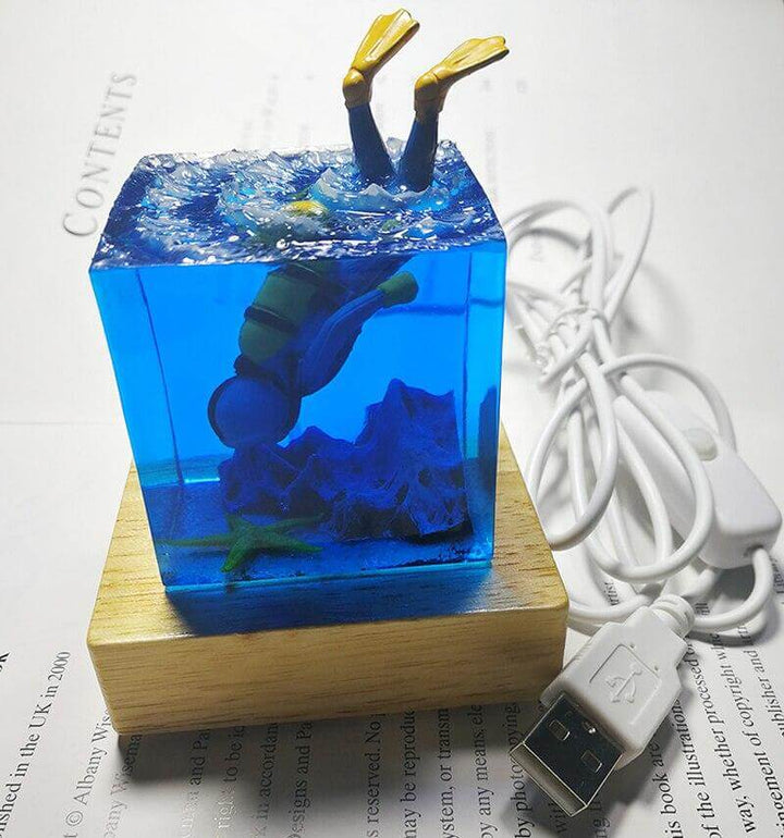 Ocean Scuba Diver Lamp | Kalsten