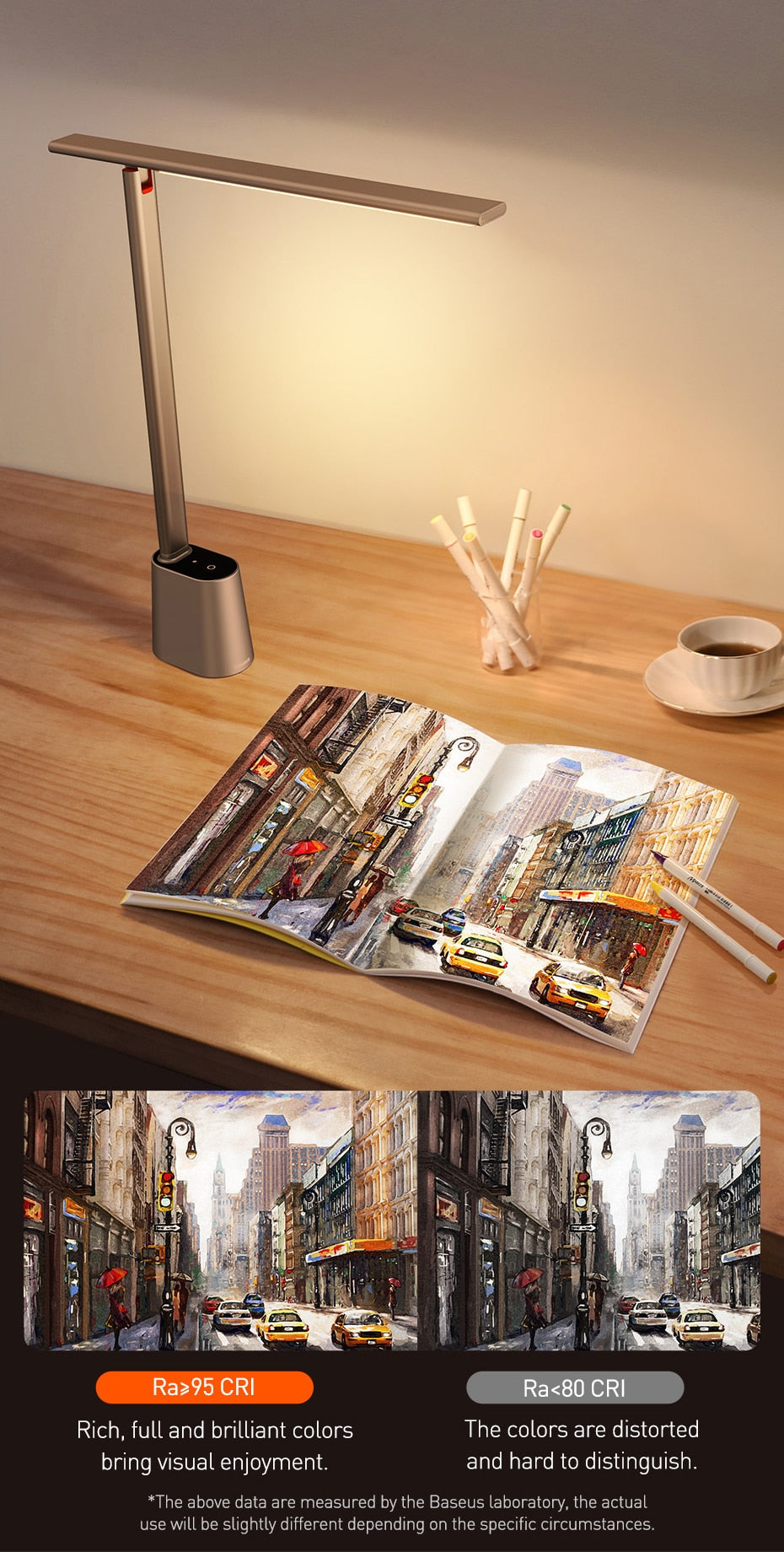 Elegant Eye Protect Dimmable Smart Desk Lamp | Kalsten