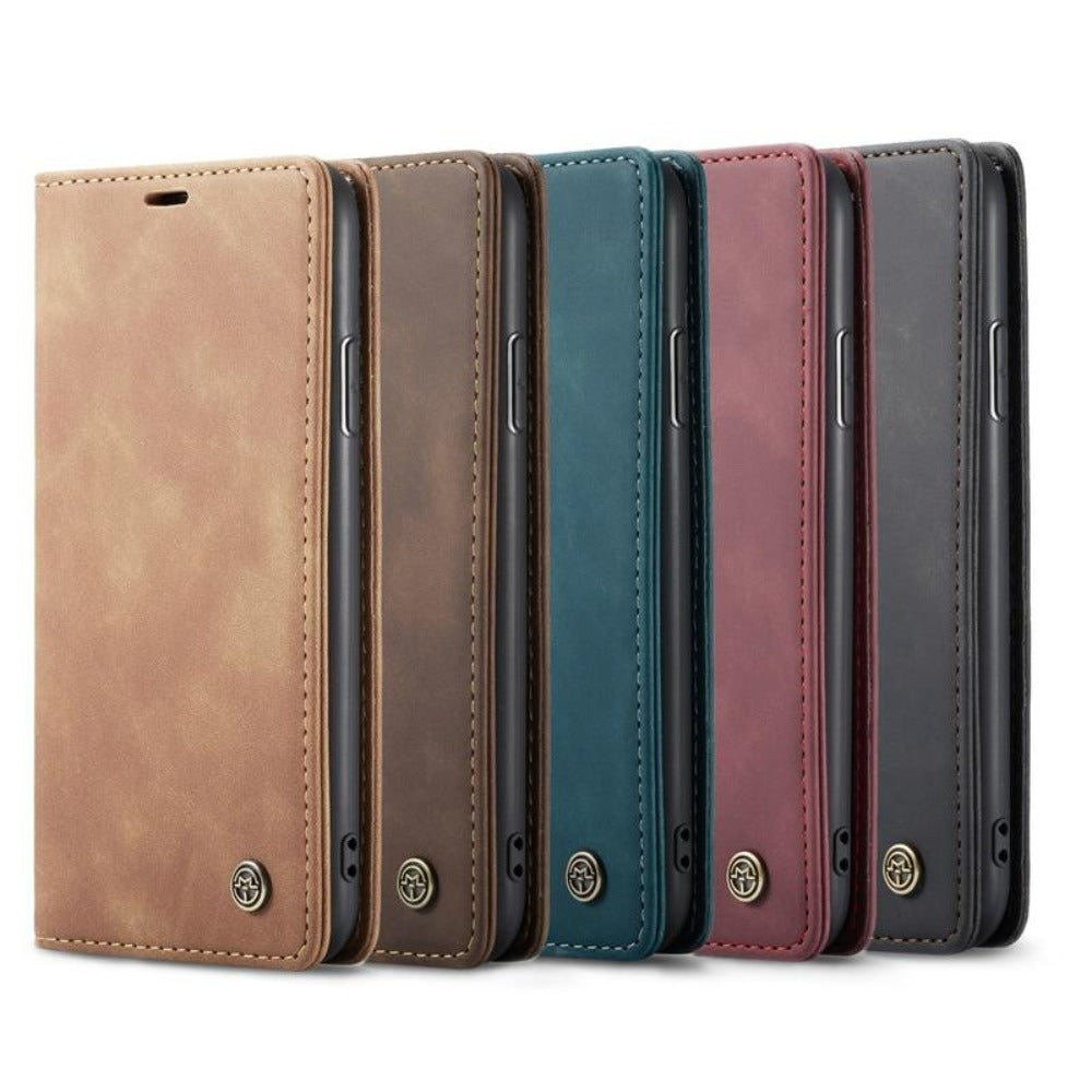 Kalsten | Magnetic Flip Wallet Case for iPhone