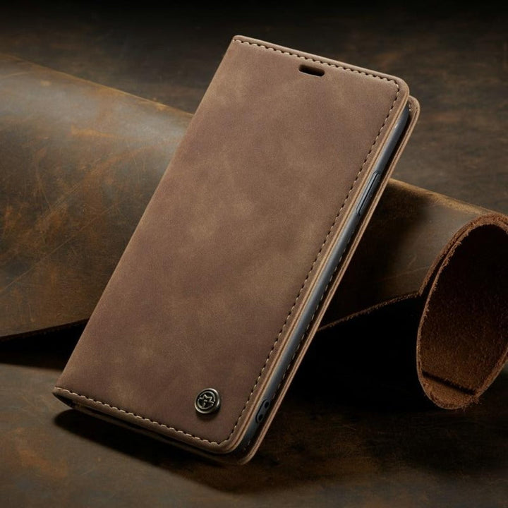 Kalsten | Magnetic Flip Wallet Case for iPhone