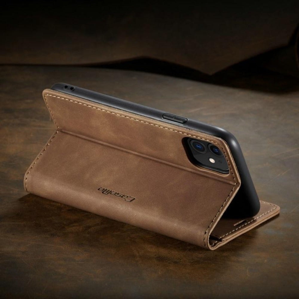 Kalsten | Magnetic Flip Wallet Case for iPhone