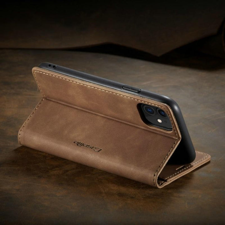 Kalsten | Magnetic Flip Wallet Case for iPhone