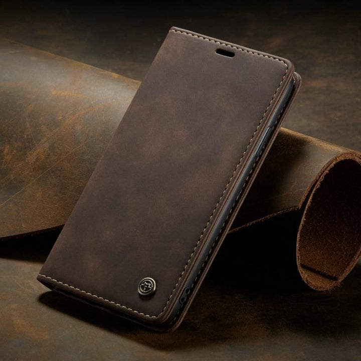 Kalsten | Magnetic Flip Wallet Case for iPhone