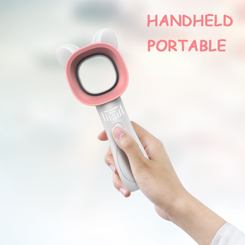 Modern Rechargeable Mini Cat Bladeless Fan | Kalsten