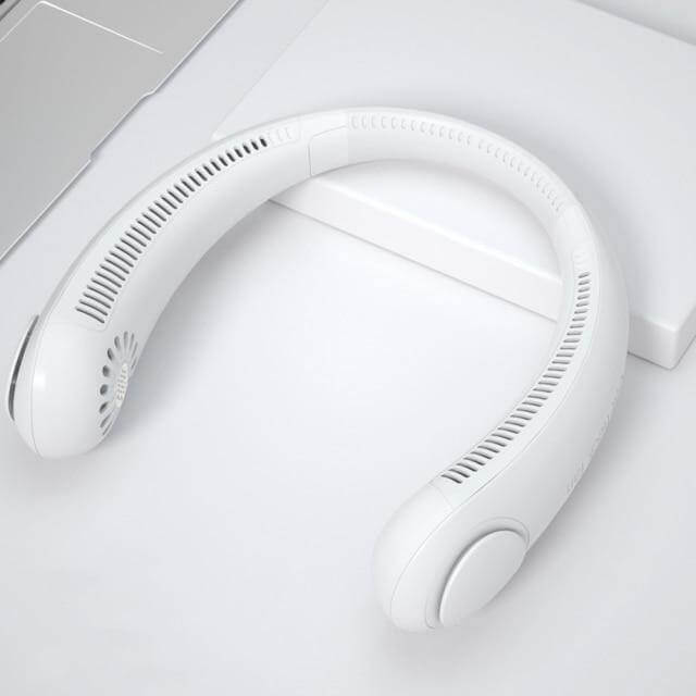Stylish Mini Bladeless Travel Neck Fan | Kalsten