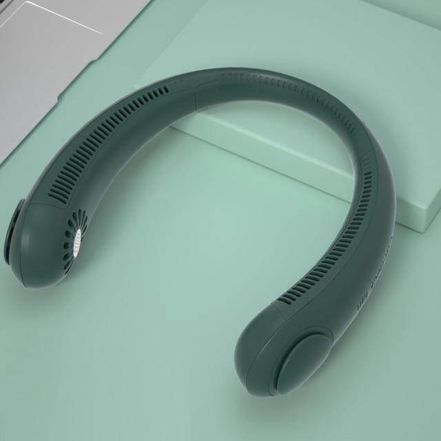 Stylish Mini Bladeless Travel Neck Fan | Kalsten