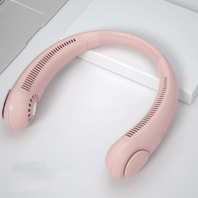 Stylish Mini Bladeless Travel Neck Fan | Kalsten