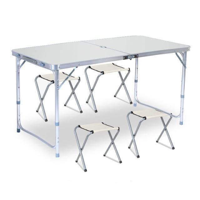 Outdoor Waterproof Adjustable Foldable Picnic Table Set | Kalsten