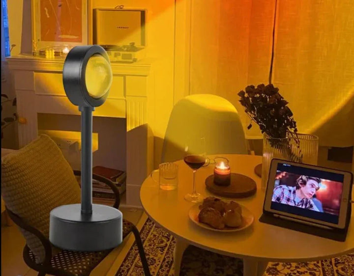 Sunset Lamp with 4 Colors - GlowSphere | Kalsten