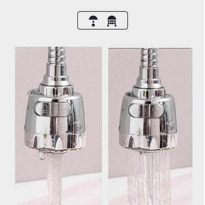 360-degree rotatable water-saving faucet head
