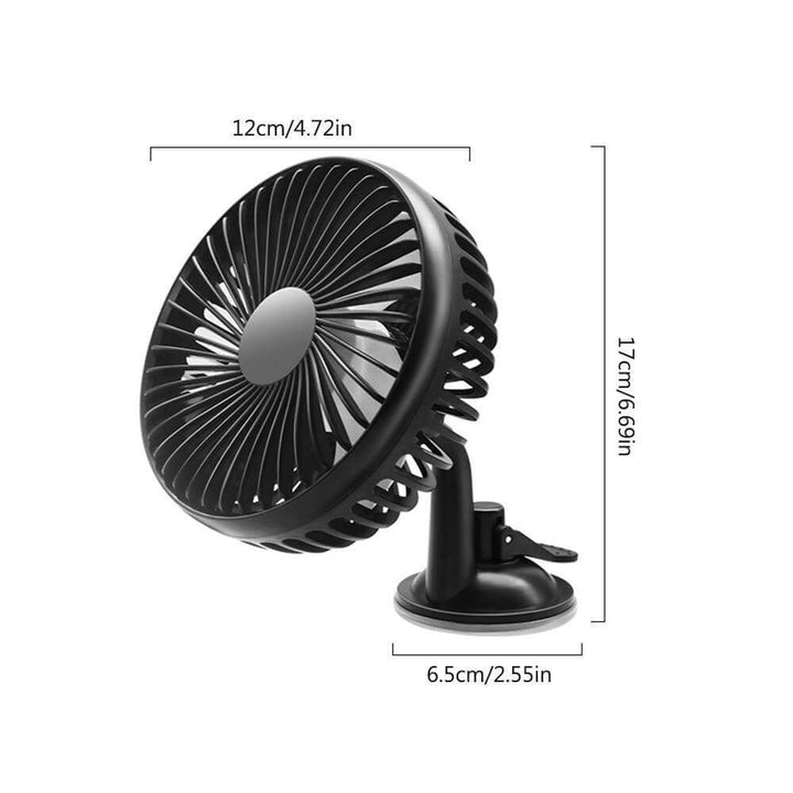 Adjustable Wind Cooling Car Fan | Kalsten