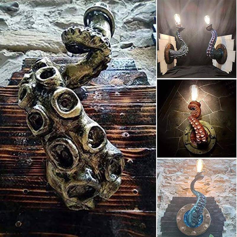Retro Octopus Tentacle Wall Lamp | Kalsten