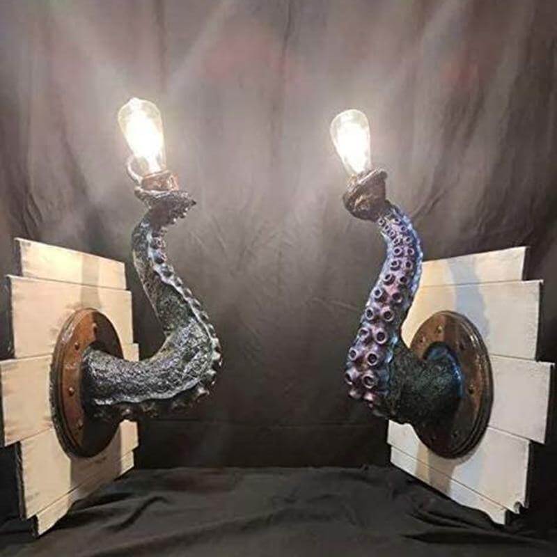 Retro Octopus Tentacle Wall Lamp | Kalsten