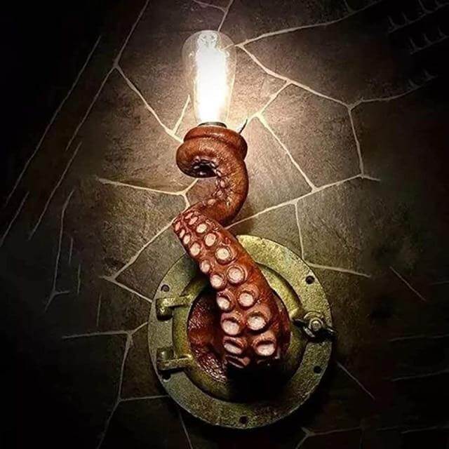 Retro Octopus Tentacle Wall Lamp | Kalsten