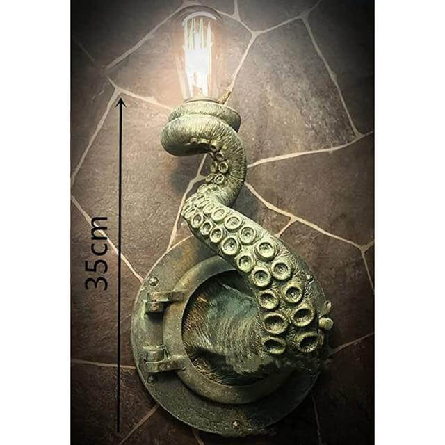 Retro Octopus Tentacle Wall Lamp | Kalsten