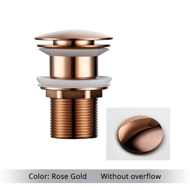 Kalsten | Polished Brass Bathroom Sink Drains