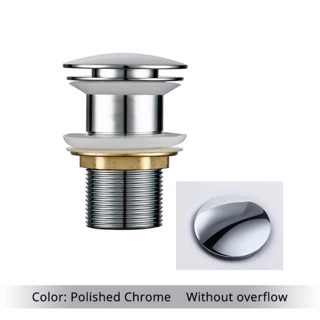 Kalsten | Polished Brass Bathroom Sink Drains