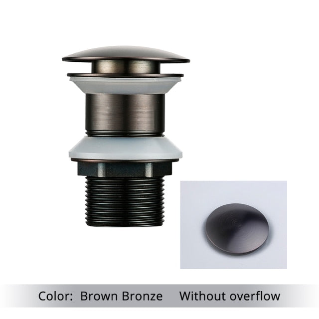 Kalsten | Polished Brass Bathroom Sink Drains